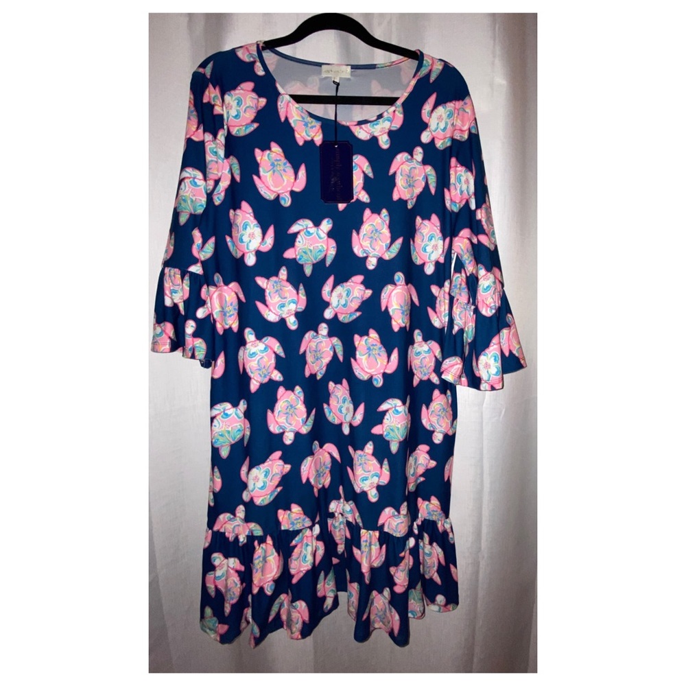 Colorful turtle dress
